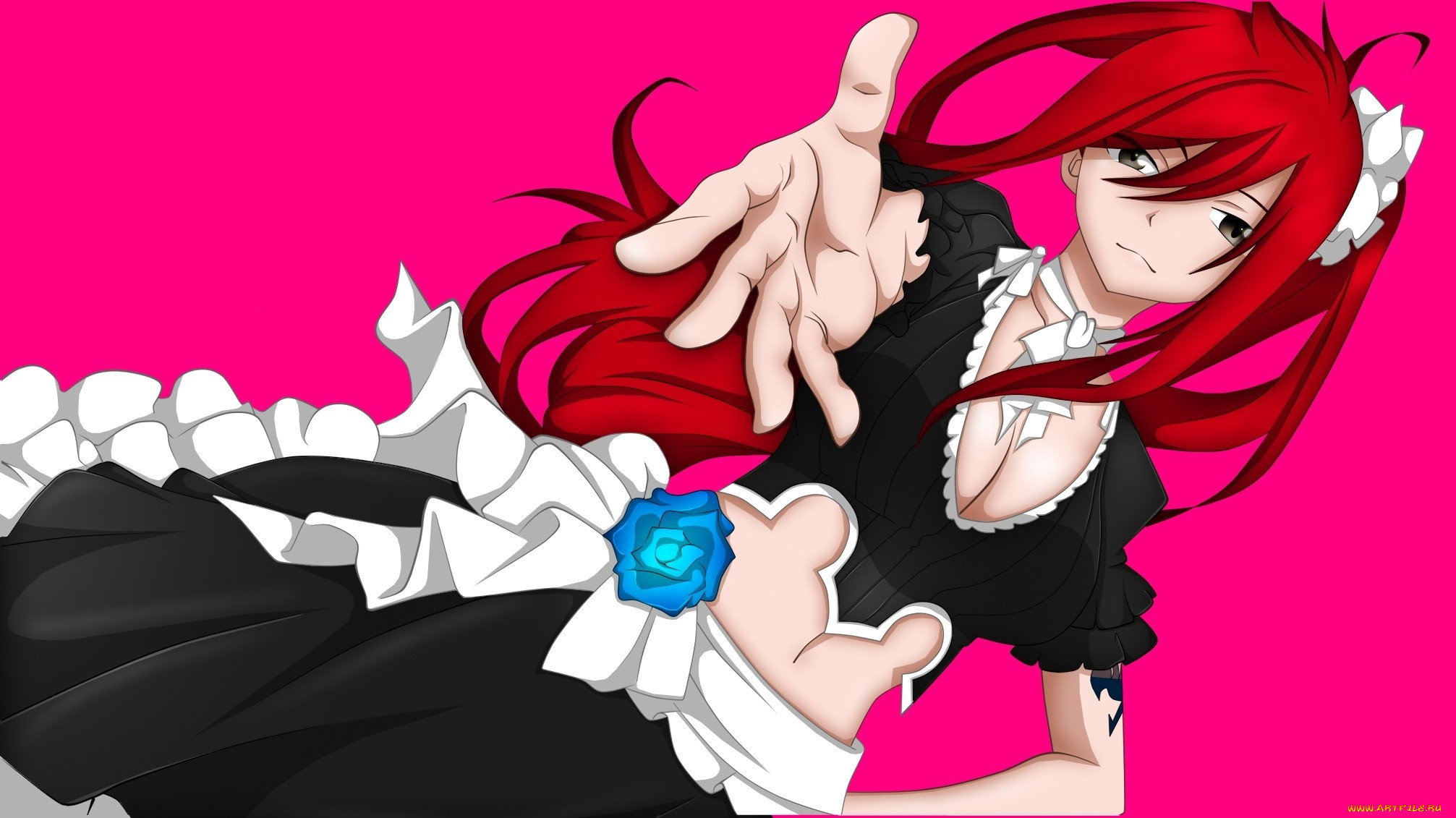 , fairy tail, titania, erza